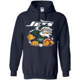 Grumpy Santa Claus Jets Football Team PINGPONG