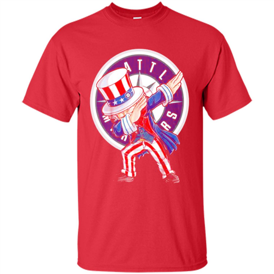 MLB SEATTLE MARINERS UNCLE SAM DABBING INDEPENDENCE DAY