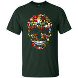 Skull Christmas Decorations Merry Xmas T-Shirt - Shirt