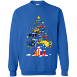 Mustang Tree Christmas Sweatshirt PINGPONG