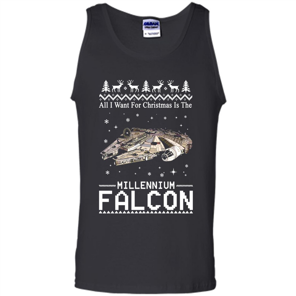 All I Want For Christmas Is The Millennium Falcon ugly PINGPONG