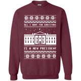 All I want for Christmas is a new president ugly PINGPONG