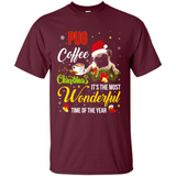 Pug Coffee Wonderful Christmas