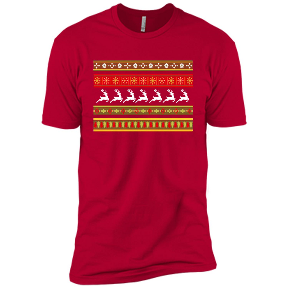 Ugly Christmas Funny Festive - Premium Short Sleeve T-Shirt