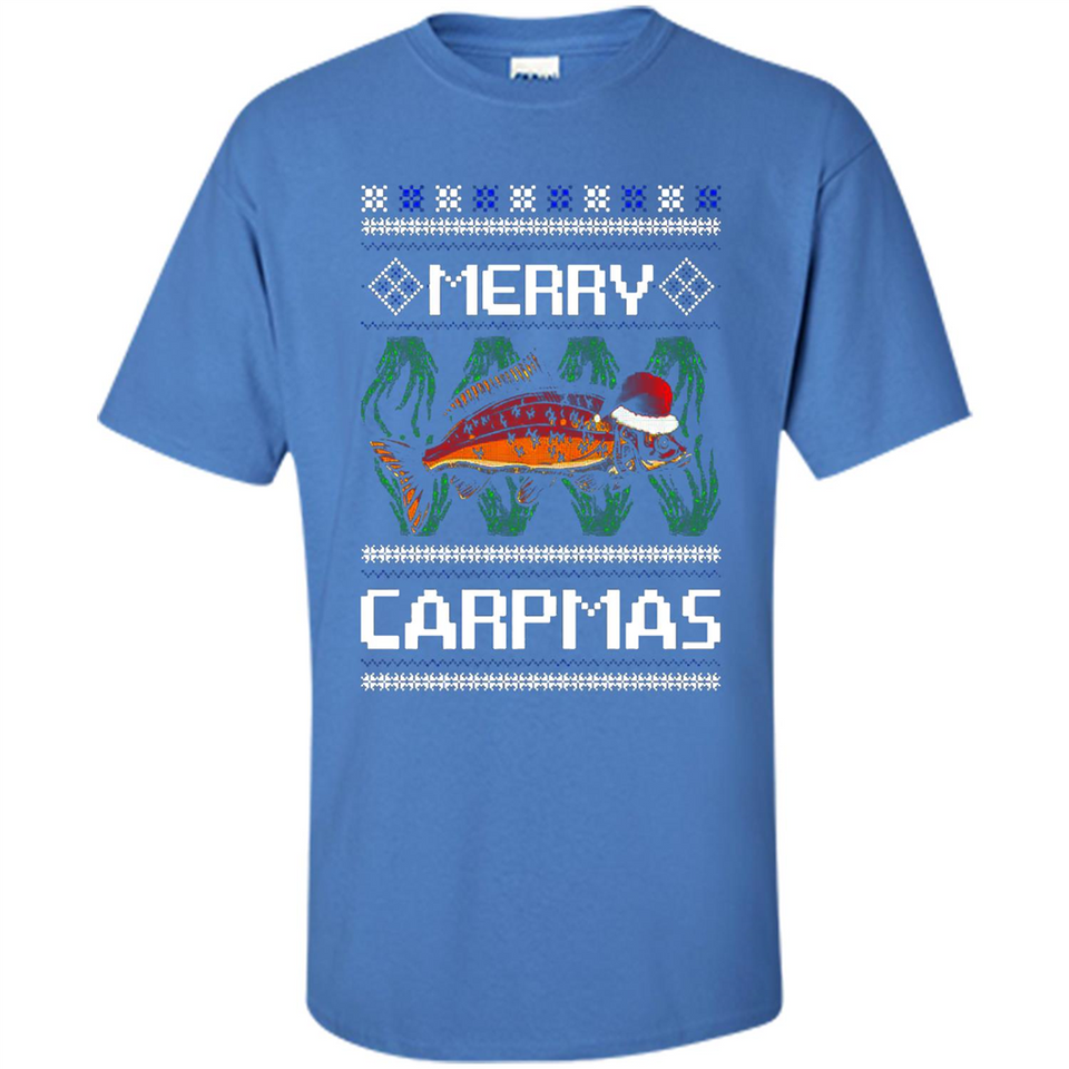 Santa Claus Carpmas Merry Carpmas Christmas Sweater PINGPONG - Shirt