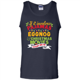 Pajamas, Eggnog and Christmas Movies Count Me In - Tank Top