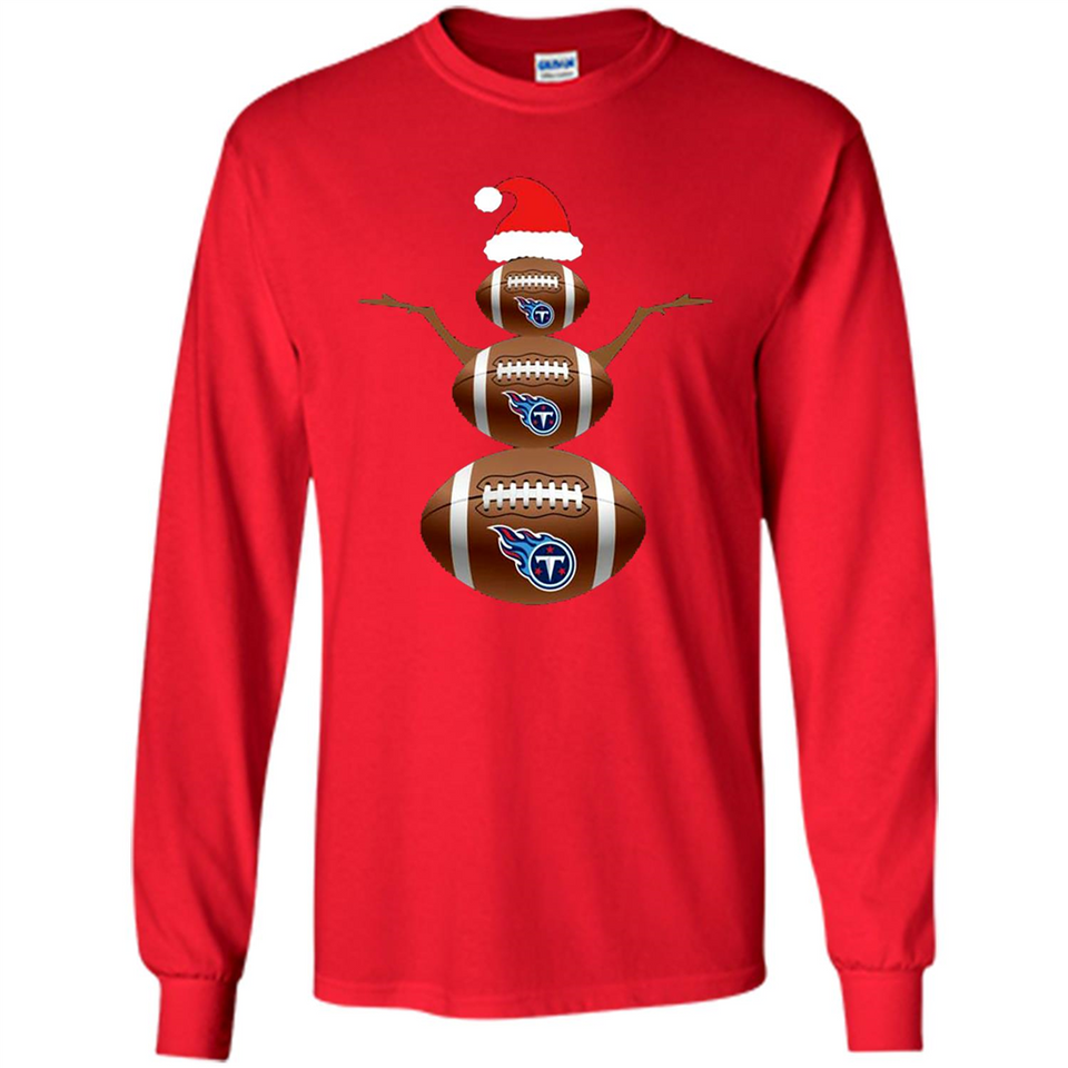 Tennessee Titans NFL Dabbing Snowman Xmas
