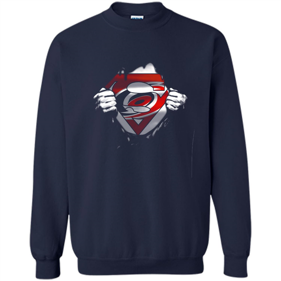 Carolina Hurricanes And Superman Fans - Sweatshirt