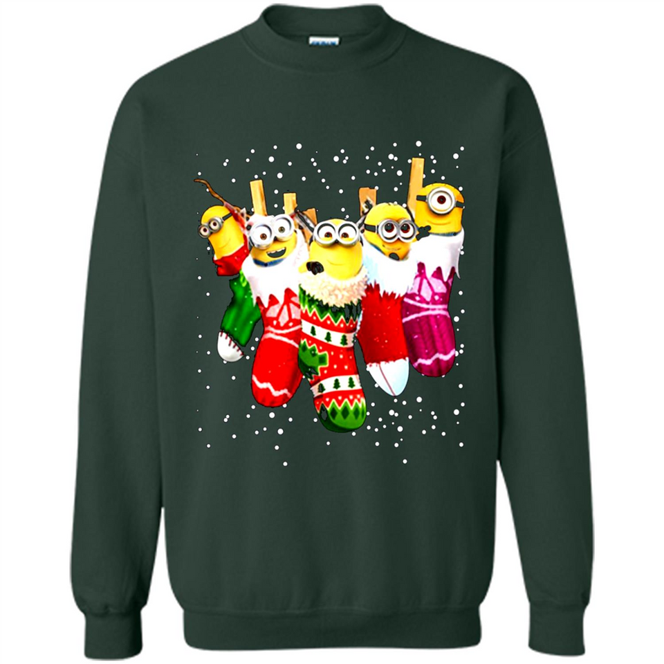 Minions Christmas Stockings Sweatshirt PINGPONG