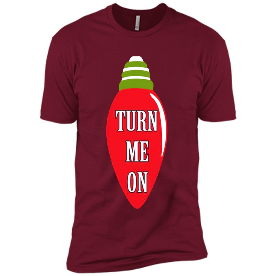 Turn Me On Christmas Tree Light Bulb Decoration