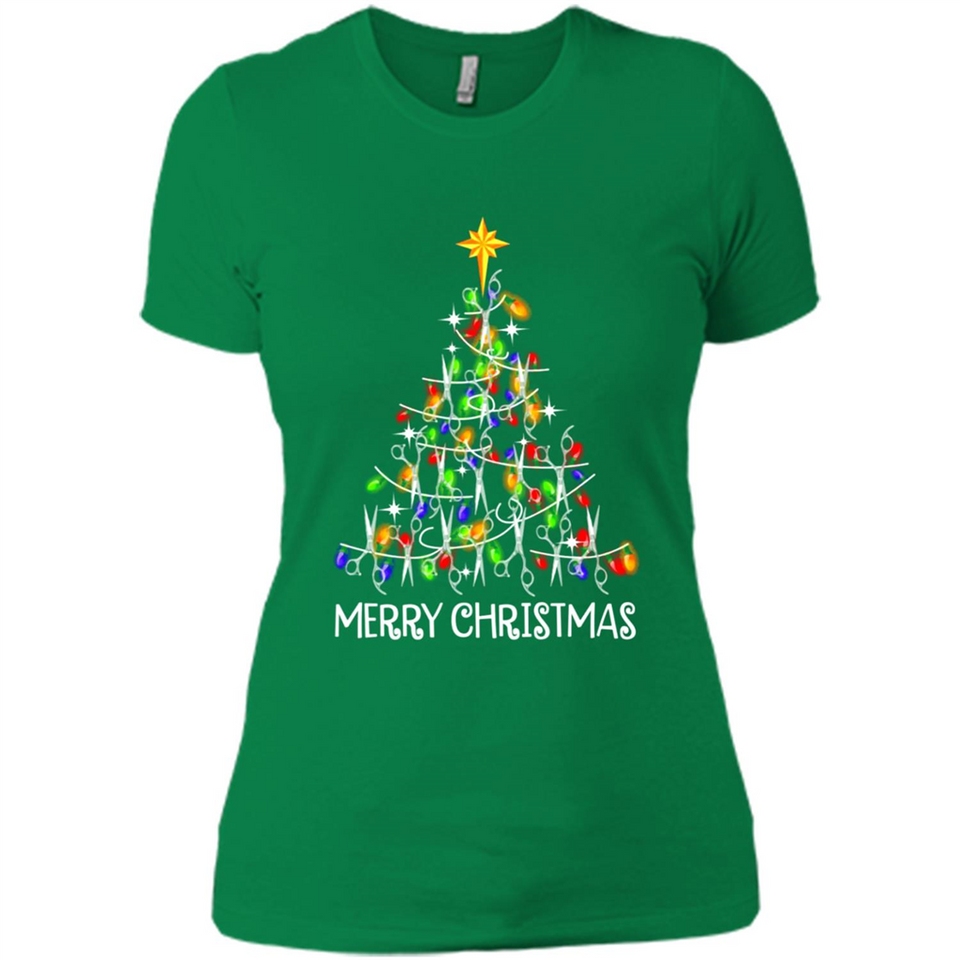 Hairstylist Merry Christmas Hairstylist Scissors Christmas Tree PING PONG