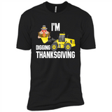 I'm Digging Thanksgiving Cute Turkey Tractor
