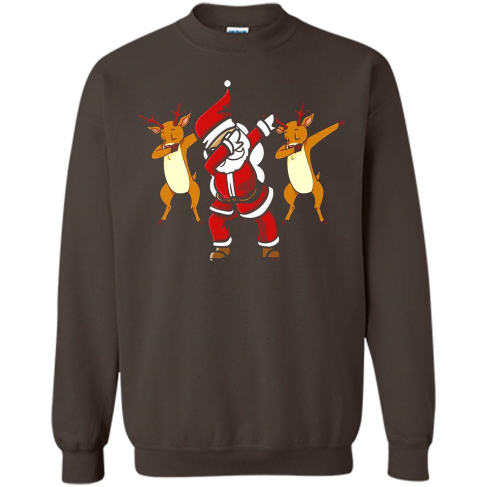Dabbing Santa - Funny Santa Claus Christmas Dab - Sweatshirt