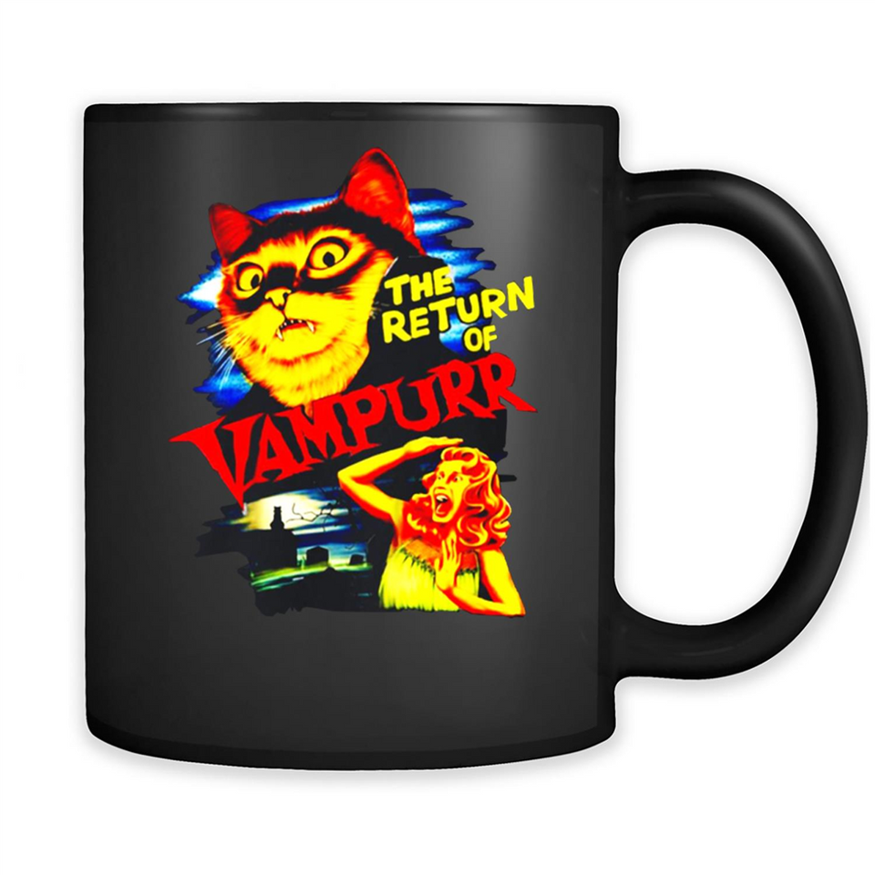 The Return Of VAMPURR!’ Horror Movie Fan Cat Lover