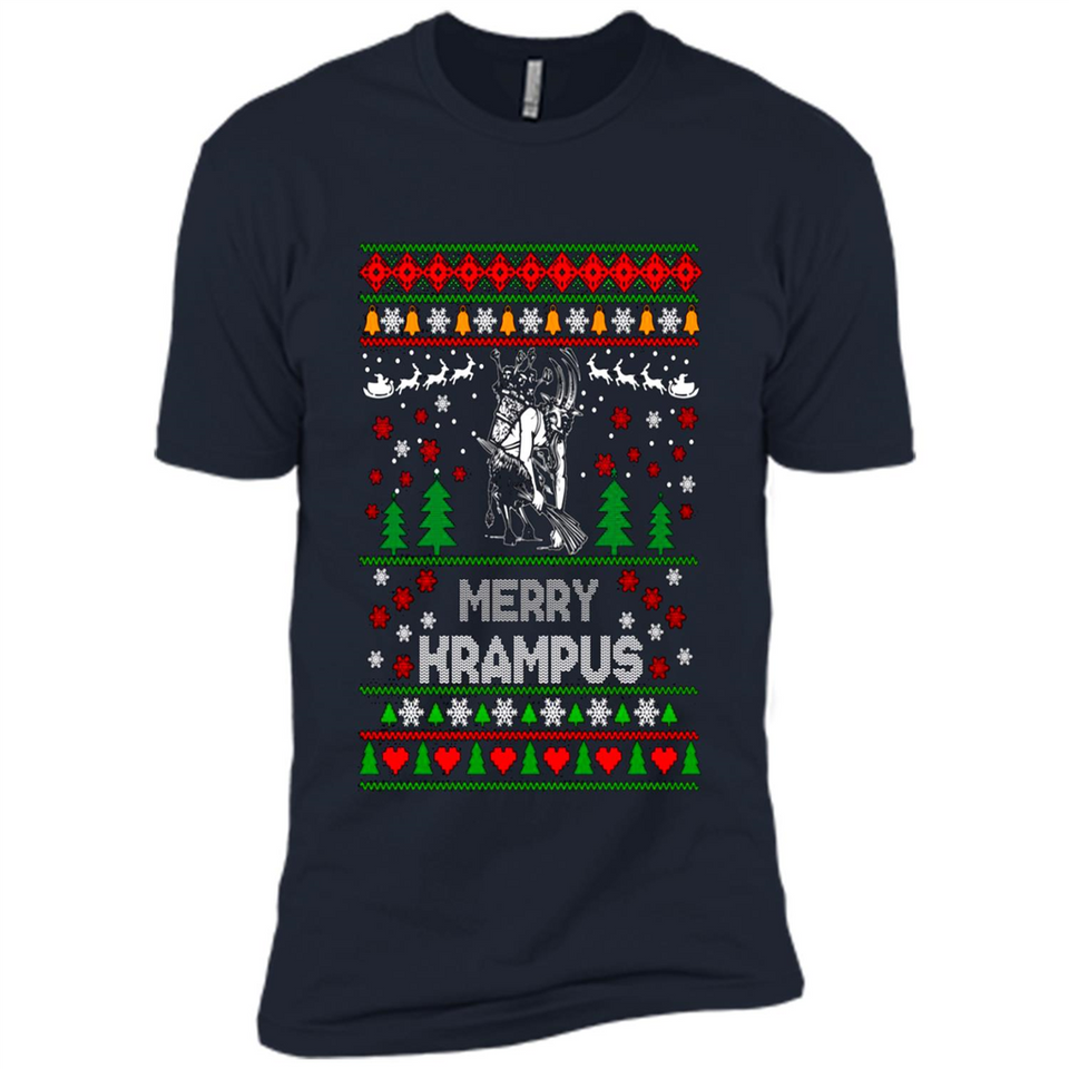 Merry Krampus Christmas sweatshirt PINGPONG