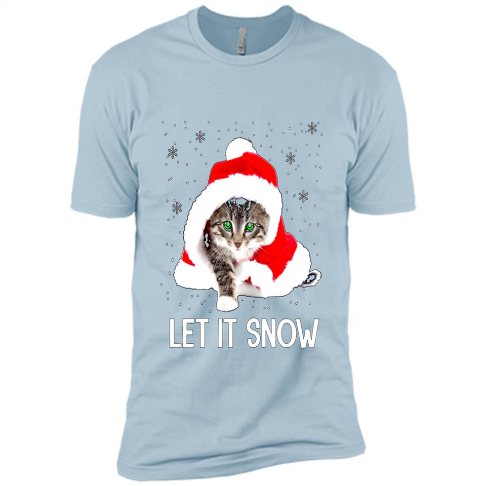 Let It Snow Cat Christmas sweater PINGPONG