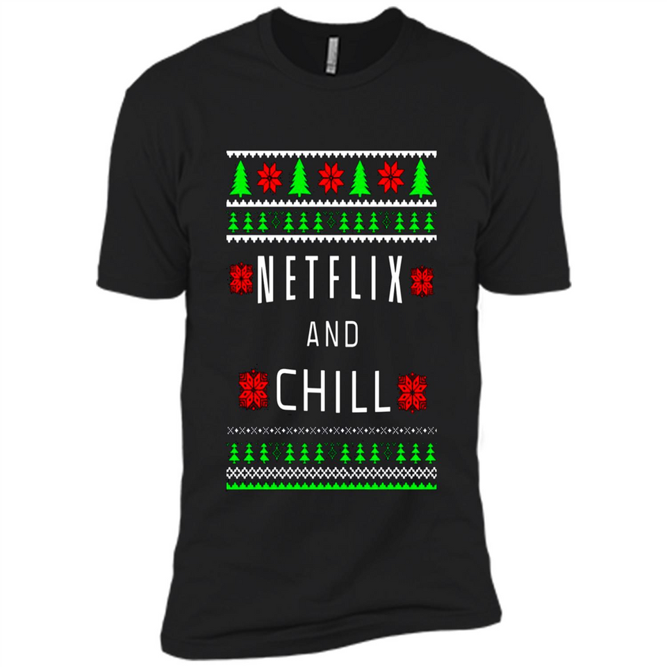 Netflix And Chill Christmas sweater PINGPONG