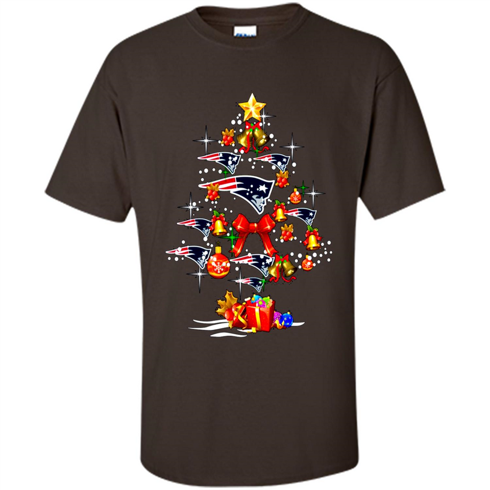 New England Patriots Christmas Tree sweater PINGPONG