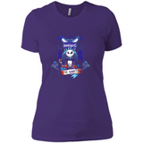 Charlotte Hornets Halloween The Nightmare Before Christmas - Ladies' Boyfriend T-Shirt