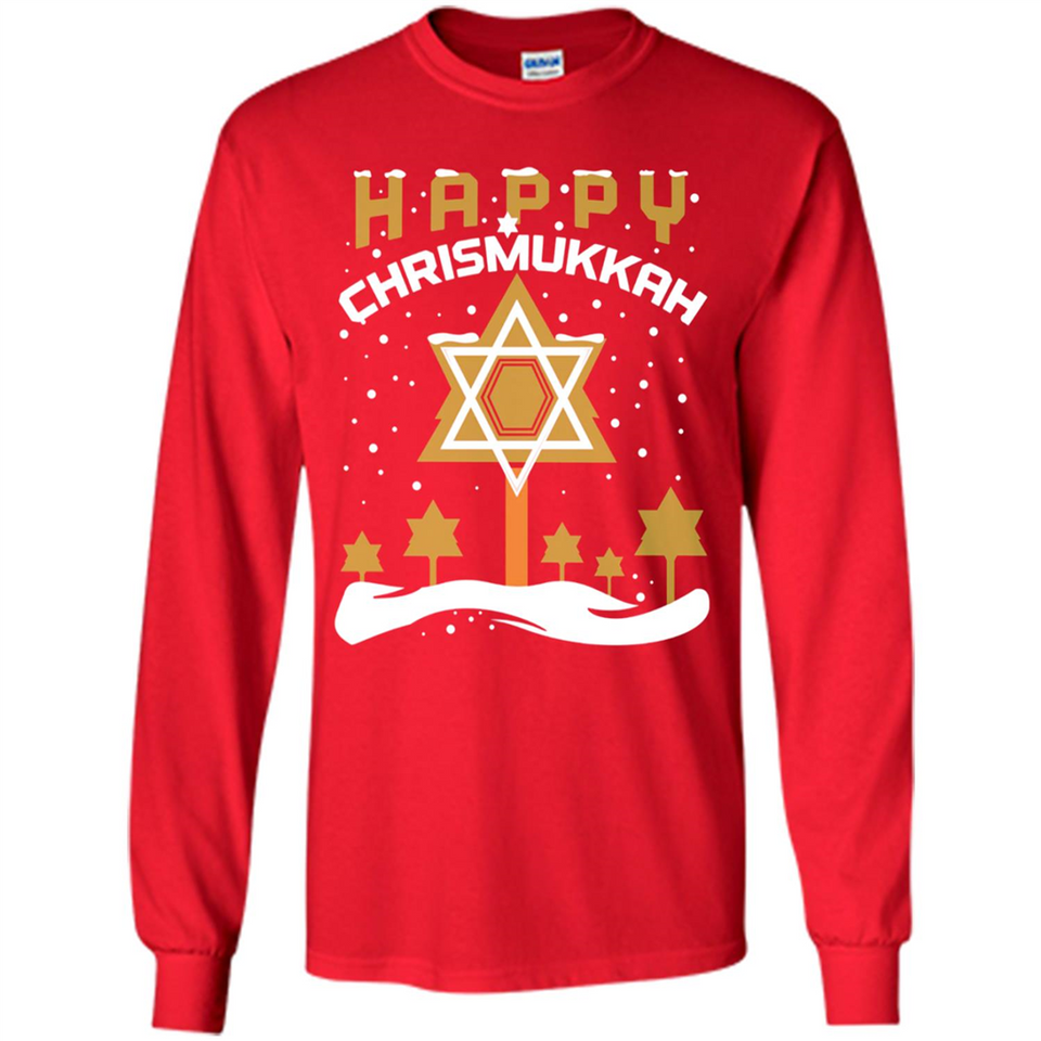 Happy Chrismukkah - Long Sleeve T-Shirt