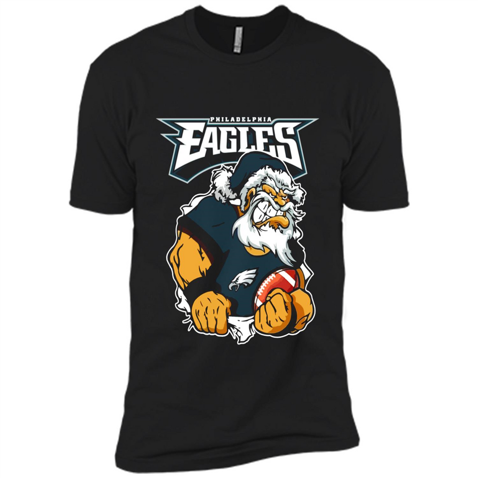 Grumpy Santa Claus Philadelphia Eagles Football Team PINGPONG