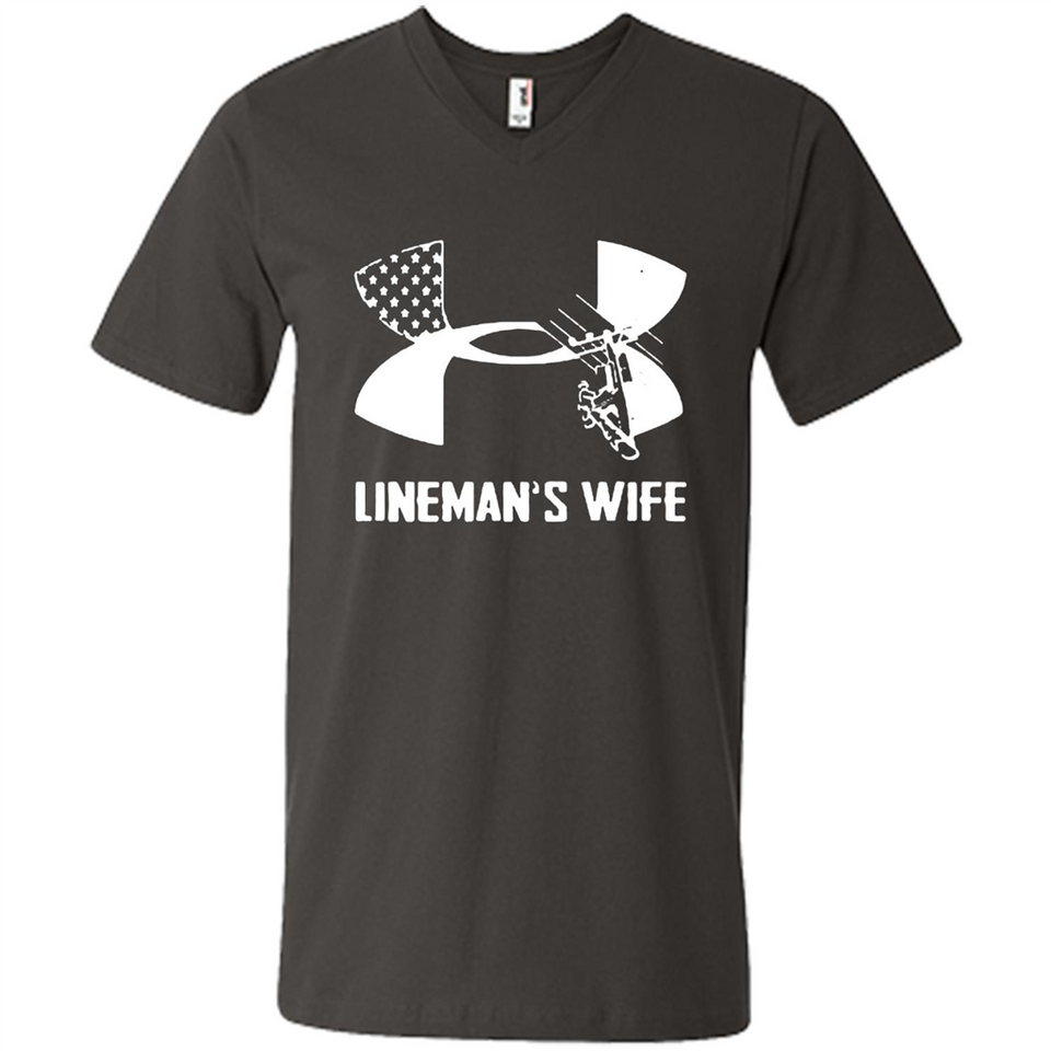 Lineman Wife Under Armour - Men's V-Neck