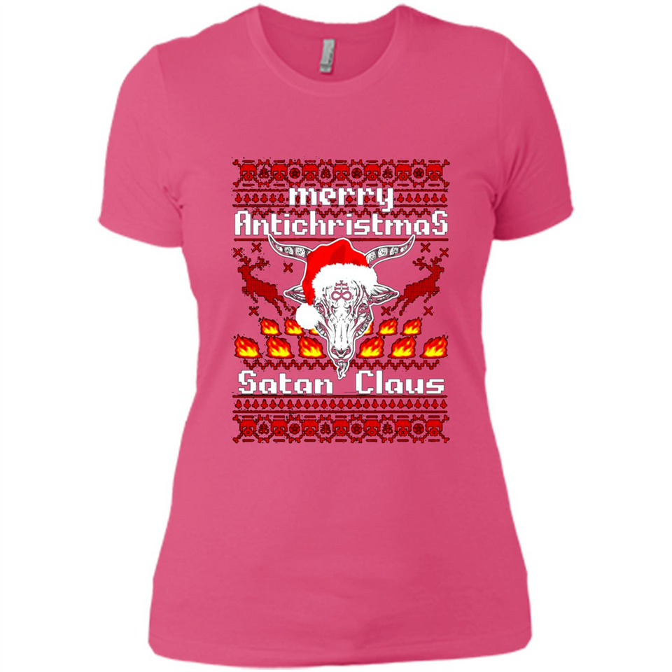 Merry Antichristmas Satan Claus Christmas sweater Sweater PINGPONG