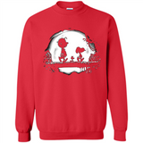 Snoopy The Peanuts Walking To The Moon