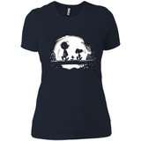 Snoopy The Peanuts Walking To The Moon