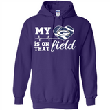 Green Bay Packers Football My Heart is on that Field - Hoodie