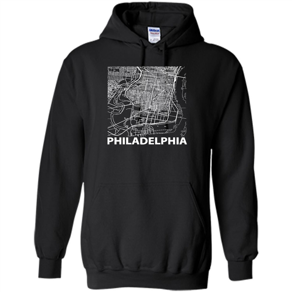 Philadelphia Pennsylvania City Map Souvenir