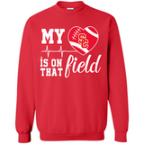 USC Trojans Football My Heart is on that Field - Sweatshirt