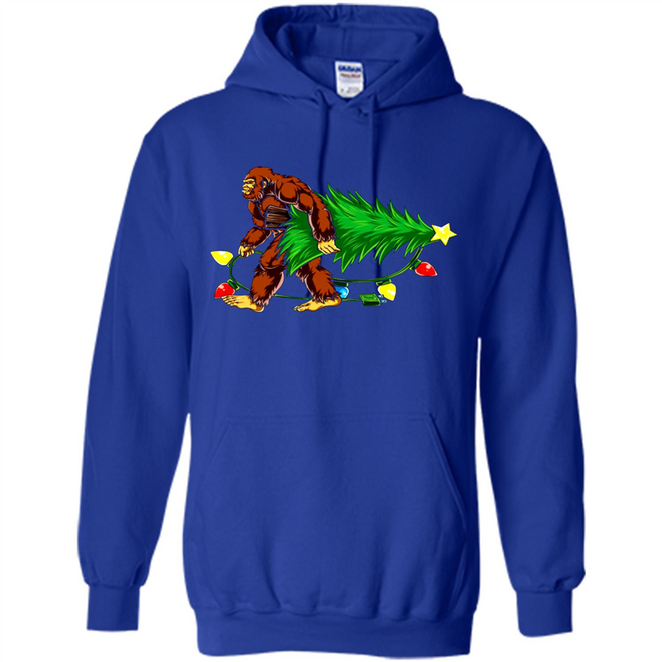 Hugging Christmas Tree Bigfoot PING PONG