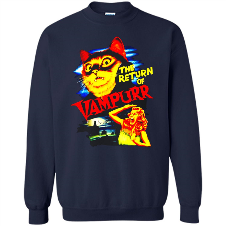 The Return Of VAMPURR!’ Horror Movie Fan Cat Lover
