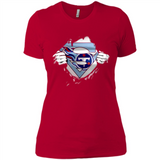 Tennessee Titans And Superman Fans - Ladies' Boyfriend T-Shirt