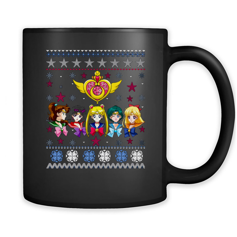 Sailor Moon Ugly Christmas Sweater Perfect Christmas PINGPONG