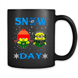 Snow Day Shirt For Dallas Stars Vs Minion Fans pingpong
