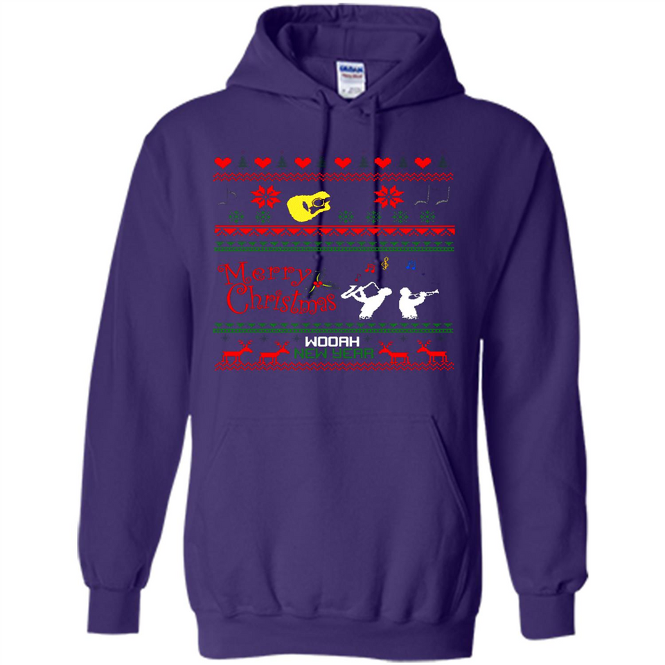 Music Ugly Christmas SweatShirt - Hoodie