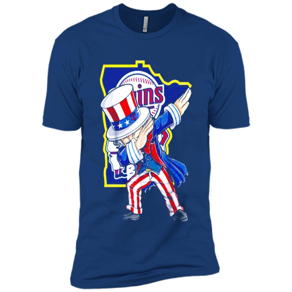 MLB MINNESOTA TWINS UNCLE SAM DABBING INDEPENDENCE DAY