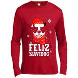 Feliz Navidog Boston Terrier Dog Ugly Xmas Sweater PING PONG