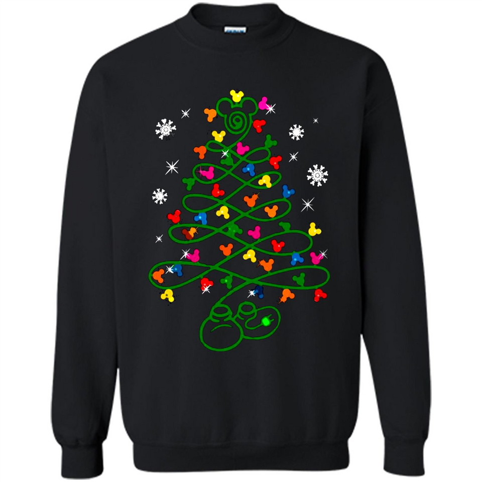 Mickey Mouse Christmas Tree ugly sweater PINGPONG