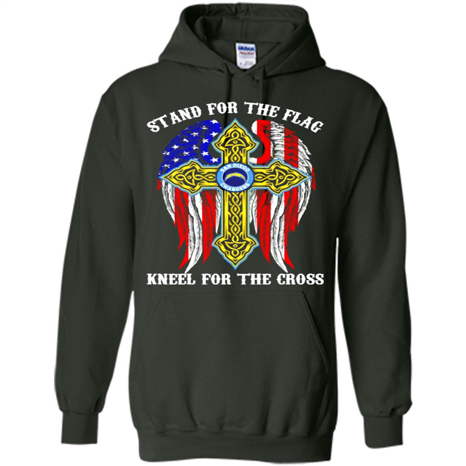 Chargers - stand for the flag kneel for the cross
