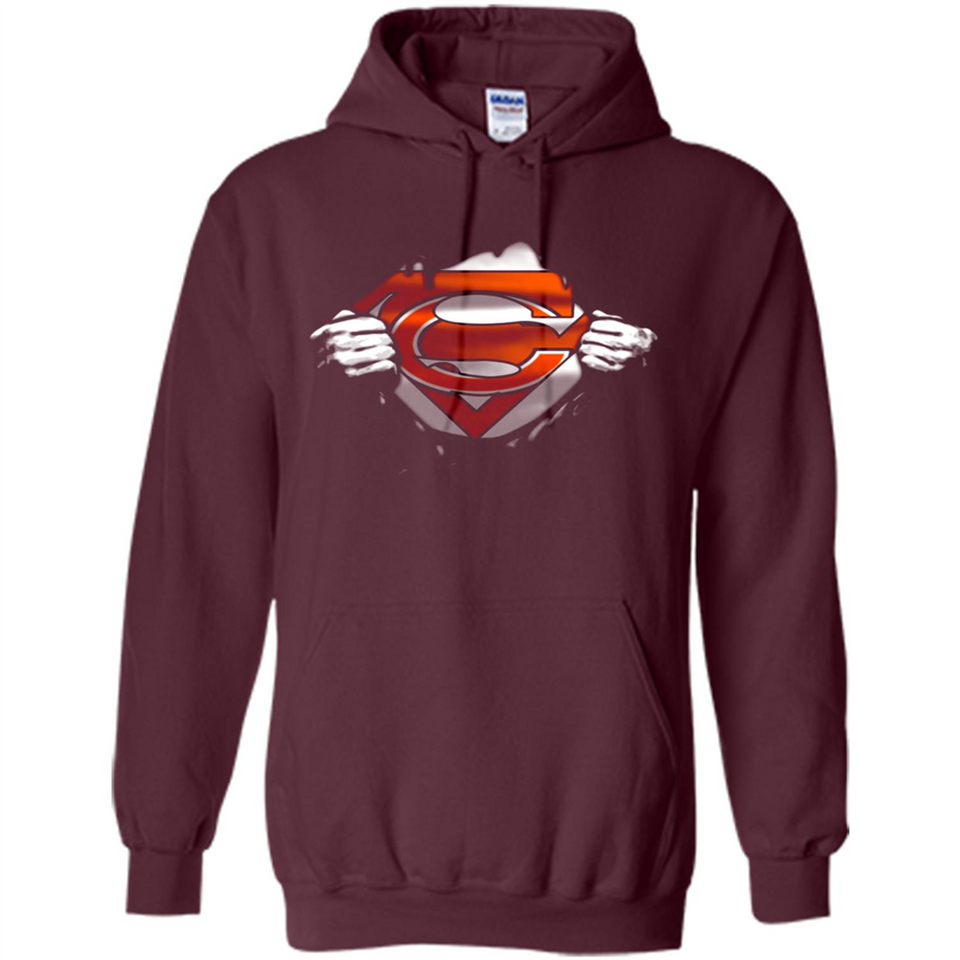 Chicago Bears And Superman Fans - Hoodie