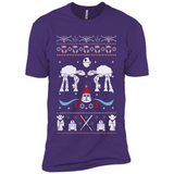 Star Wars Icons Funny Ugly Christmas - Premium Short Sleeve T-Shirt