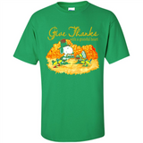 Snoopy Thanksgiving Give Thanks With A Grateful Heart - Shirt