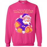 Grumpy Santa Claus Baltimore Ravens Football Team PINGPONG