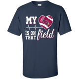 Arizona Cardinals Football My Heart is on that Field - Shirt