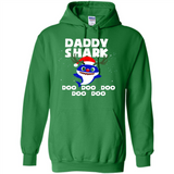 Daddy Shark Costume Reindeer Funny Christmas T-Shirt - Hoodie