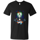 Boston Celtics Halloween The Nightmare Before Christmas - Men's V-Neck
