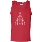 Flamingo Christmas Tree Flamingo - Tank Top